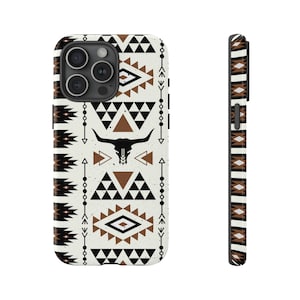 Aztec Phone Case Aztec iPhone Case Western Phone Case Western iphone Case Western Gift Cowgirl Phone Case Western Accessories Rodeo Gift