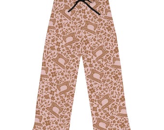 Sewing Gift Women's Pajama Pants Seamstress Mom Gift For Her Crafty PJs Cozy Lounge Wear For Quilter Nightwear For Crafter Work From Home