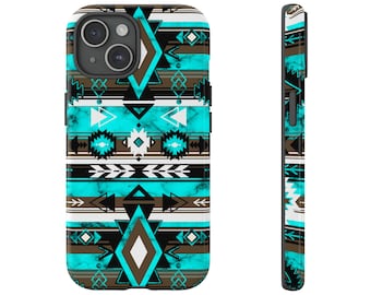 Turquoise phone case Turquoise Junkie iphone Case Western Phone Case Cowgirl Phone Case Western Gift Aztec Phone Case Gift for Cowgirl Gift