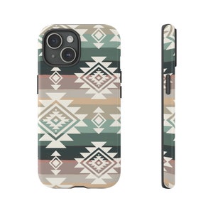Aztec Phone Case Aztec iPhone Case Western Phone Case Western iPhone Case Western Gift Cowgirl Phone Case Western Accessories iPhone 15 case zdjęcie 2