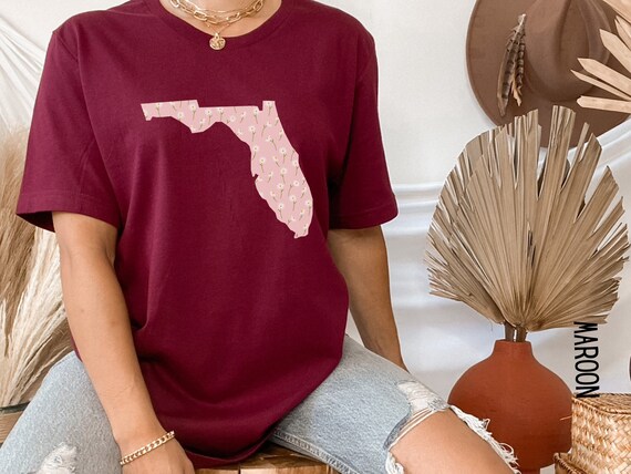 Florida State Map T-Shirt