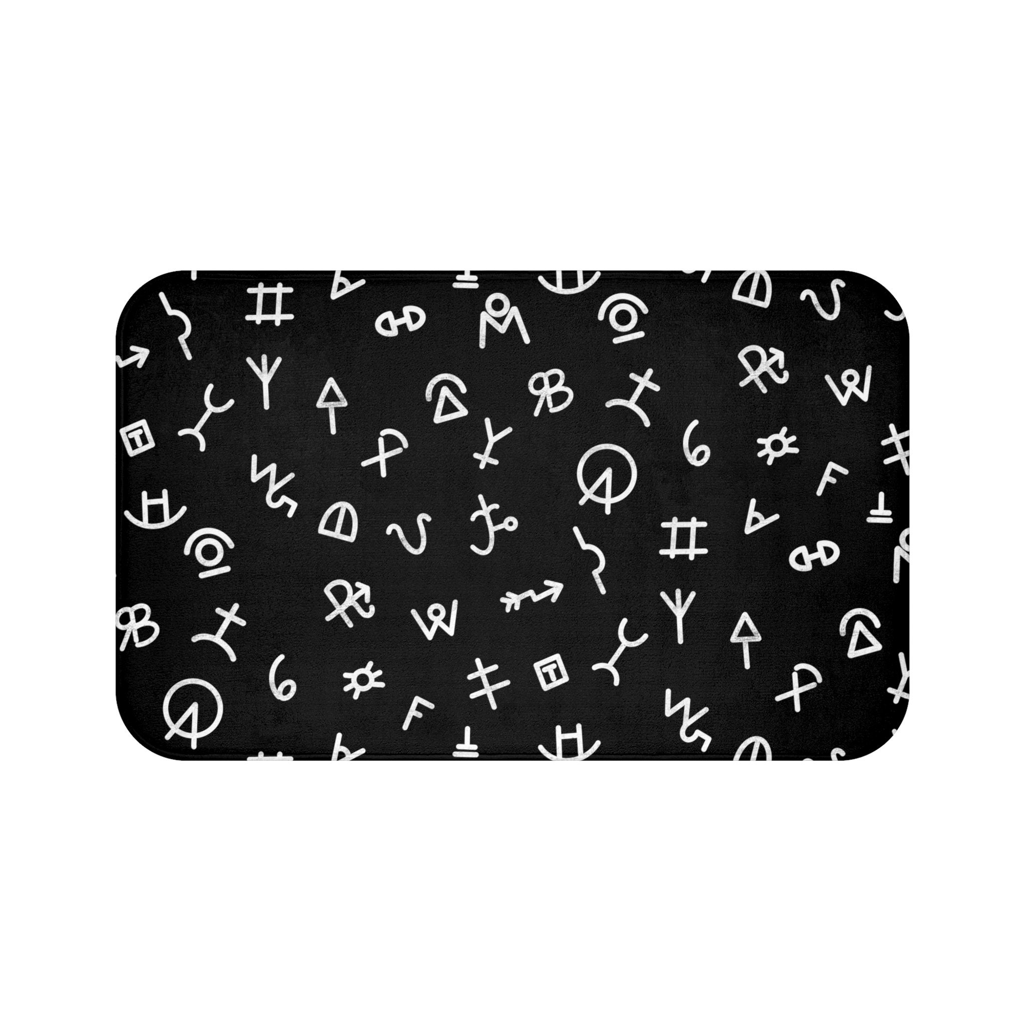 Cattle Brands Bath Mat Western Bath Mat Western Bath Rug Western Bathroom Decor Ranch Decor Farmhouse Decor Western Bathroom Accessories