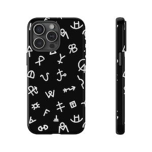 Cattle Brands phone case Western Phone Case Ranch Phone Case Branding Black and White Western Case Cowboy iPhone 15 Case Farm Gift Texas