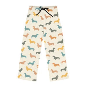 Dachshund Pajama Pants Dachshund Gift Wiener Dog Gift Sausage Dog Doxie Gift Doxie Mom Dog Pajamas Dog Lover Cute Sleepwear Dog Mom Gift