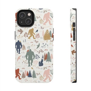 Bigfoot Phone Case Sasquatch Phone Case Cryptids Yeti Nature Lover Phone Case Funny Phone Case Boho Phone Case Bigfoot Lover Bigfoot Gift