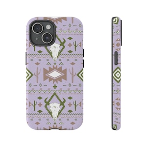 Aztec Phone Case Aztec iPhone Case Western Phone Case Western iphone Case Western Gift Cowgirl Phone Case Western Accessories Longhorn Case