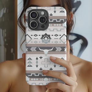 Aztec Phone Case Aztec iPhone Case Western Phone Case Western iphone Case Western Gift Cowgirl Phone Case Western Accessories iphone 16 case