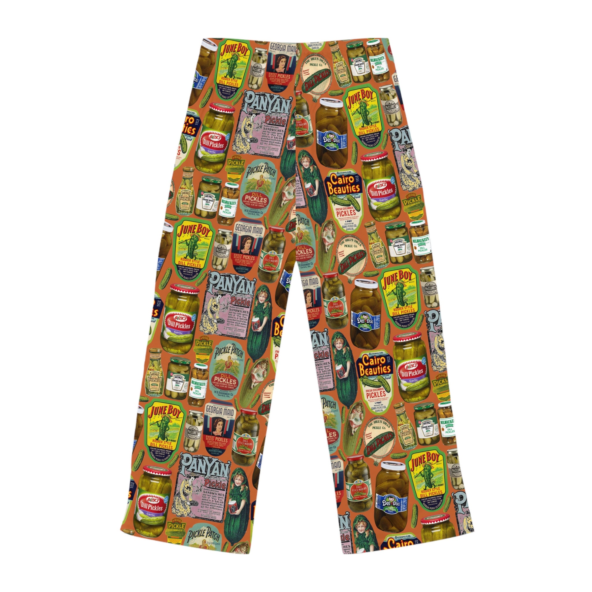 Vintage Pickles Pajama Pants Pickles Lover Gift Pickle Jar Etsy