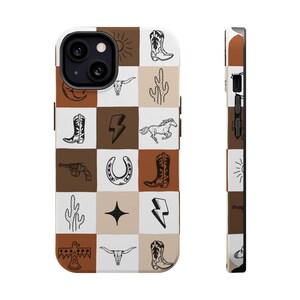 Wild West MagSafe Phone Case Neutrals Phone Case Western iPhone Case Retro Western Gift Cowgirl Phone Case Cowgirl iPhone Case Western image 9