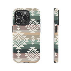 Aztec Phone Case Aztec iPhone Case Western Phone Case Western iPhone Case Western Gift Cowgirl Phone Case Western Accessories iPhone 15 case zdjęcie 4