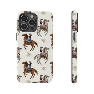 Retro Cowgirl Phone Case Retro Western iPhone Case Cowgirl iPhone 15 Case Western iphone Western Accessories Vintage Cowgirl Gift Rodeo Gift