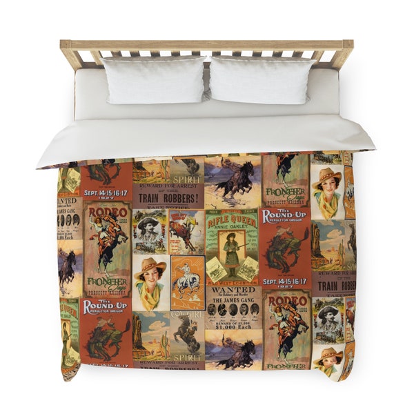 Cowboy Bedding Etsy