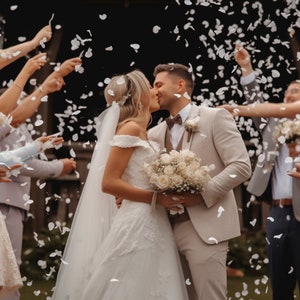 Bulk Biodegradable Wedding Confetti, 1.5cm Circle Confetti, Parties Throwing, Table Decorations, Pink Peach Yellow Blue Green White Rainbow