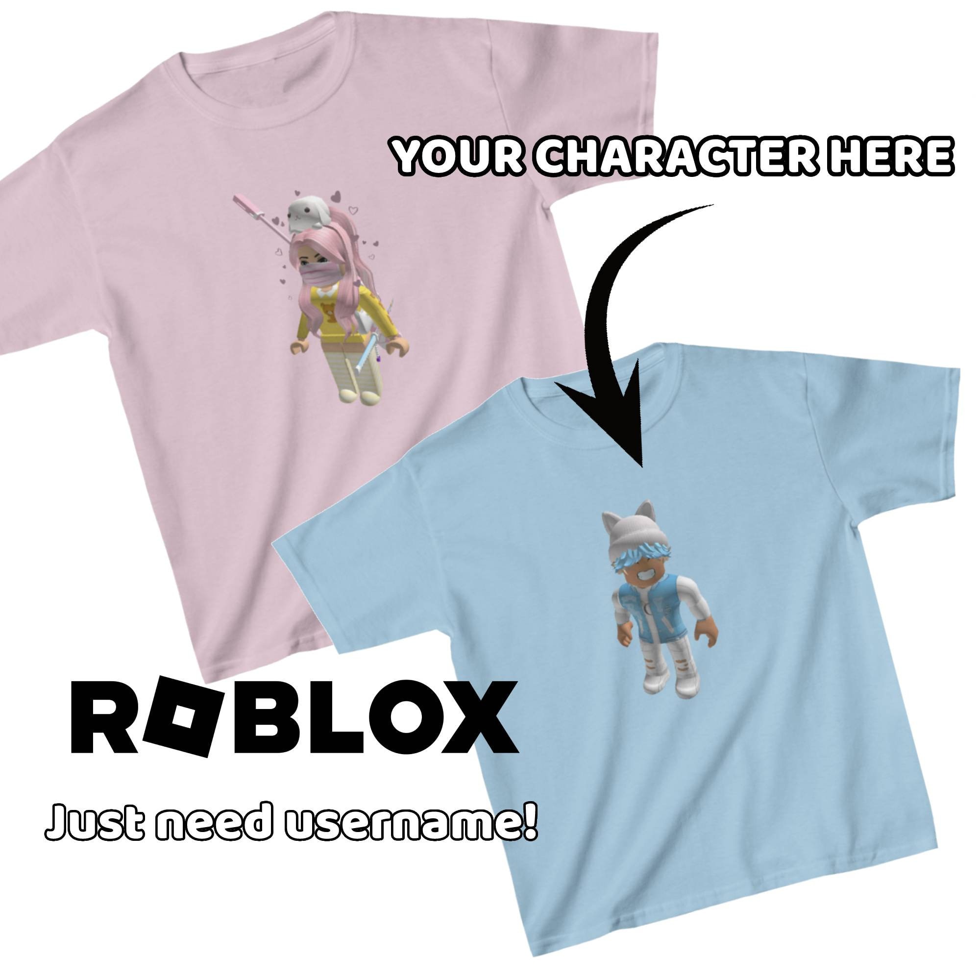 T Shirt Roblox Best Personalized Avatar Kids Custom Username