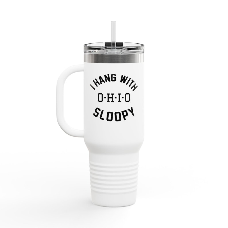 SurfandOhiothreads I hang with Sloopy Travel Mug - Thumbnail 3
