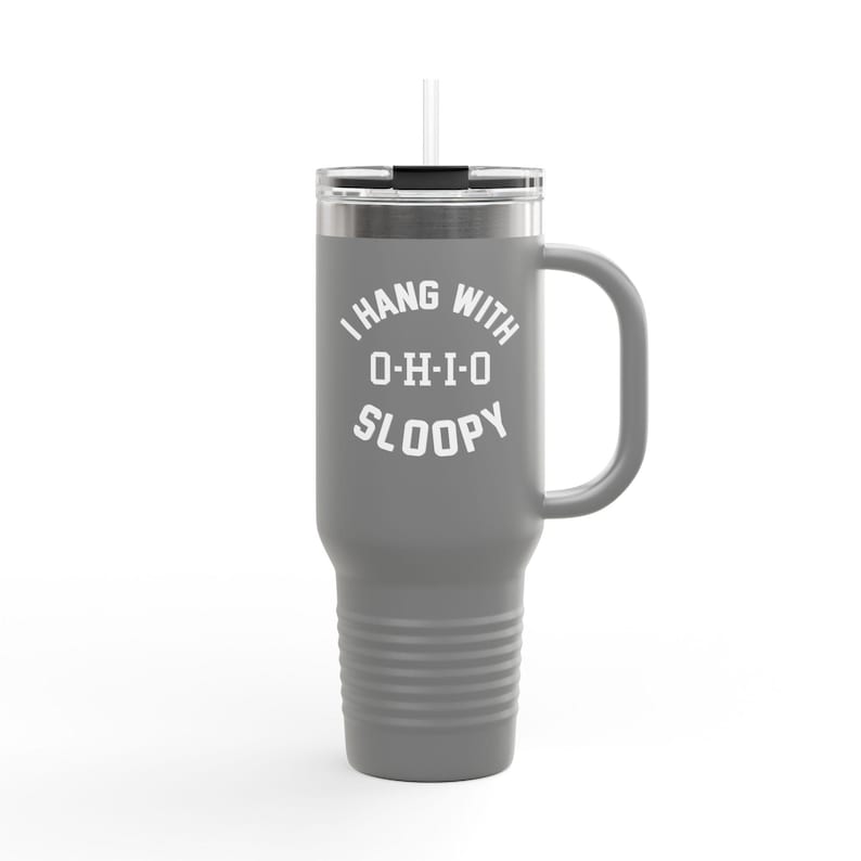 SurfandOhiothreads I hang with Sloopy Travel Mug - Thumbnail 5
