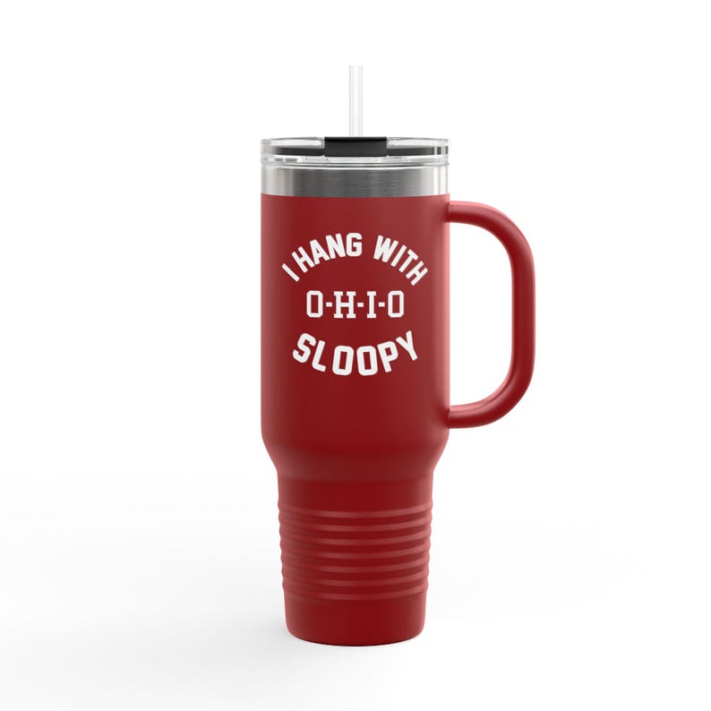 SurfandOhiothreads I hang with Sloopy Travel Mug - Thumbnail 2