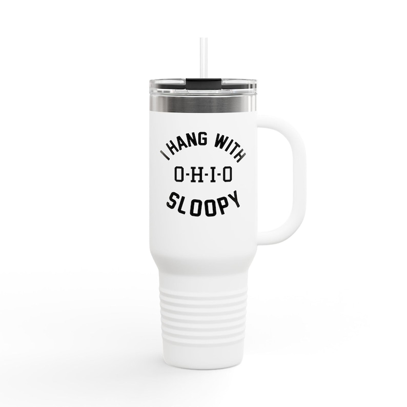SurfandOhiothreads I hang with Sloopy Travel Mug