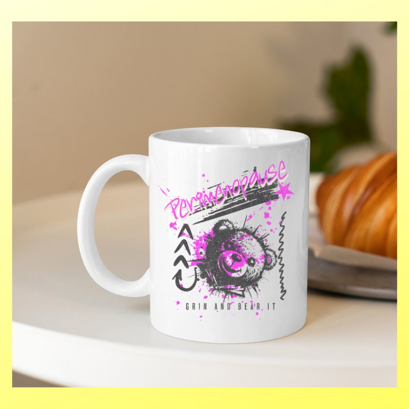 Y2K Perimenopause Gift Mug Menopause Gift for Aunt Gift for Mom 50th