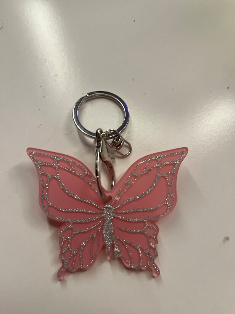 Butterfly Keychain - Etsy