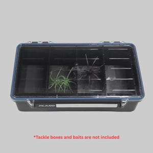 divided plastic tackle box Catch All Two-Tray Kit PE Specification Divided Waterproof Equipment Cargo Cases
