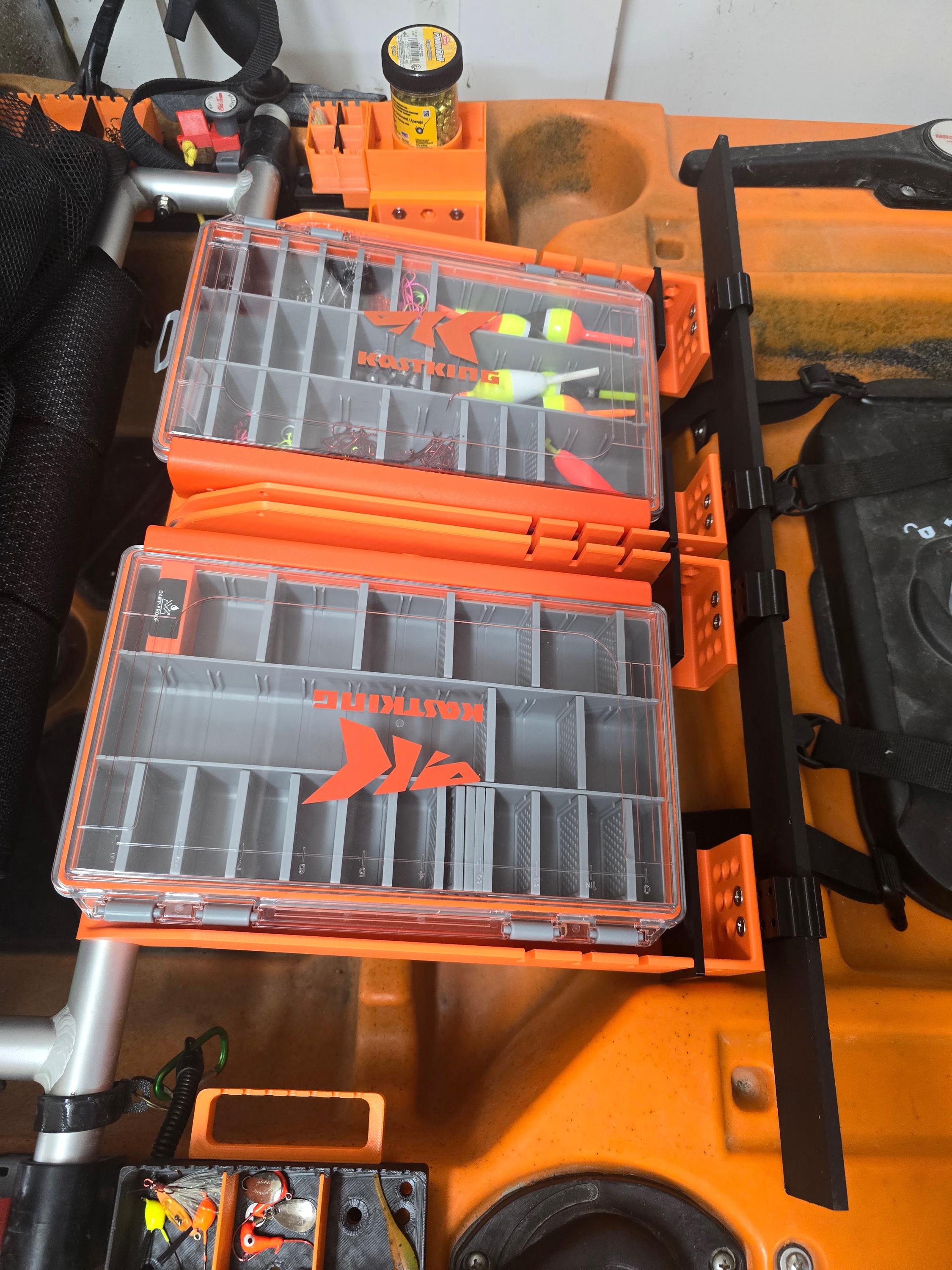 best tackle boxes for kayak fishing Wilderness Systems Krate If you want to be able to hold two 3600/3700 tackle boxes Paddler's Edge: Kayak Crates |