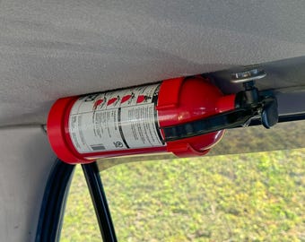 4Runner Fire Extinguisher Mount: 3rd/4th Gen, ASA Plastic, Off-Road Safety