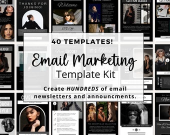 Canva E-Mail-Vorlage Willkommen-E-Mail Newsletter-Vorlage Mailchimp-Vorlage Verkaufs-E-Mail-Vorlage E-Mail-Newsletter E-Mail-Kampagnen-Vorlage E-Mail