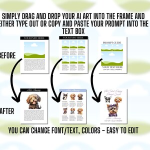 Prompt Selling Kit-Prompt Guide Template-Etsy Seller Resource Bundle-Prompt Guide Template Bundle-AI Prompt Guide & Organizer Template image 3