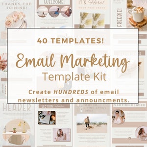 Neutrale Vorlage, Canva E-Mail-Vorlage, Willkommens-E-Mail, Newsletter-Vorlage, Mailchimp-Vorlage, Verkaufs-E-Mail-Vorlage, E-Mail-Newsletter