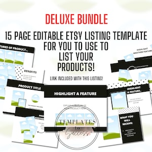 Prompt Selling Kit-Prompt Guide Template-Etsy Seller Resource Bundle-Prompt Guide Template Bundle-AI Prompt Guide & Organizer Template image 6
