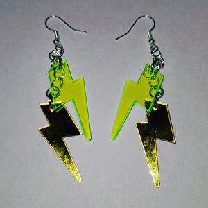 Dreamer Flash and Lightning Earrings
