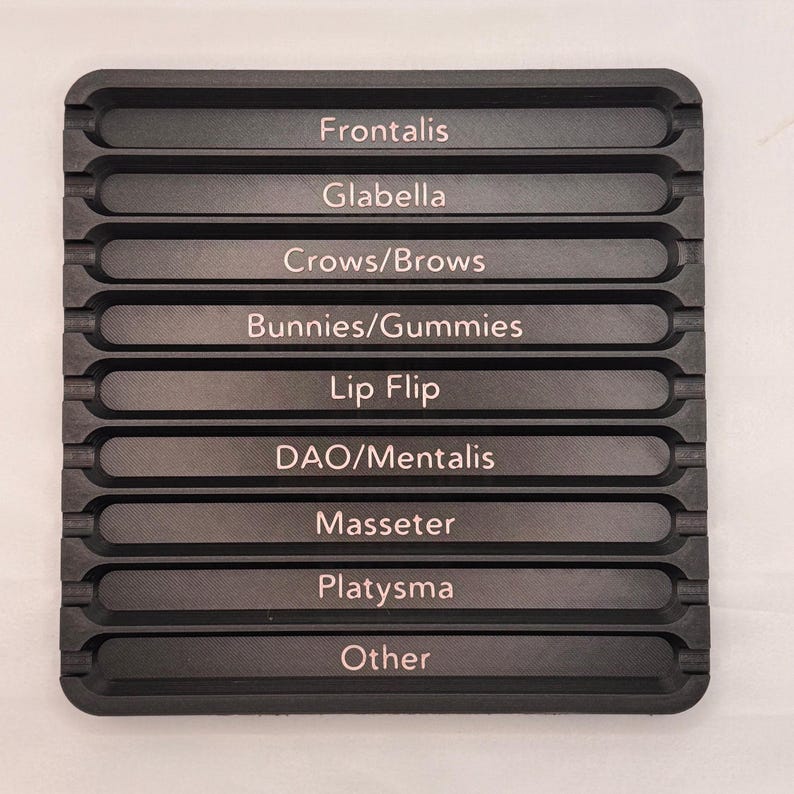 9-Slot Syringe Tray – Personalized Aesthetic Practitioner Organizer. Customizable! image 2