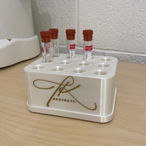 Lab Tube Holder personalized with your name or logo