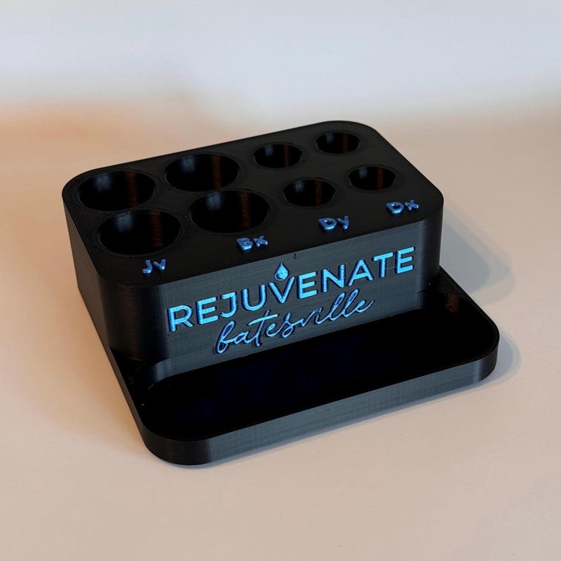 Custom Vial Holder with Syringe Tray ToxBlox™ Now with multiple colors!