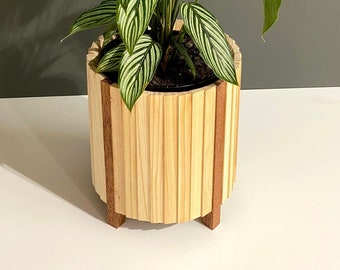 Wood Plant Stand small for indoor house plants