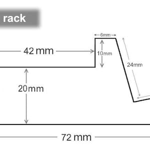 Pack of 4 Extra Wide Mahjong Tile Racks - Etsy