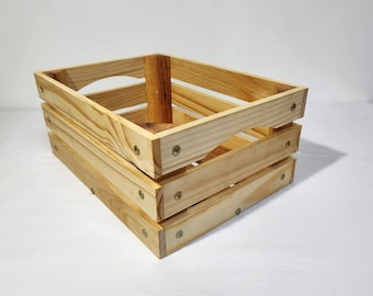 Wooden Bike Crate