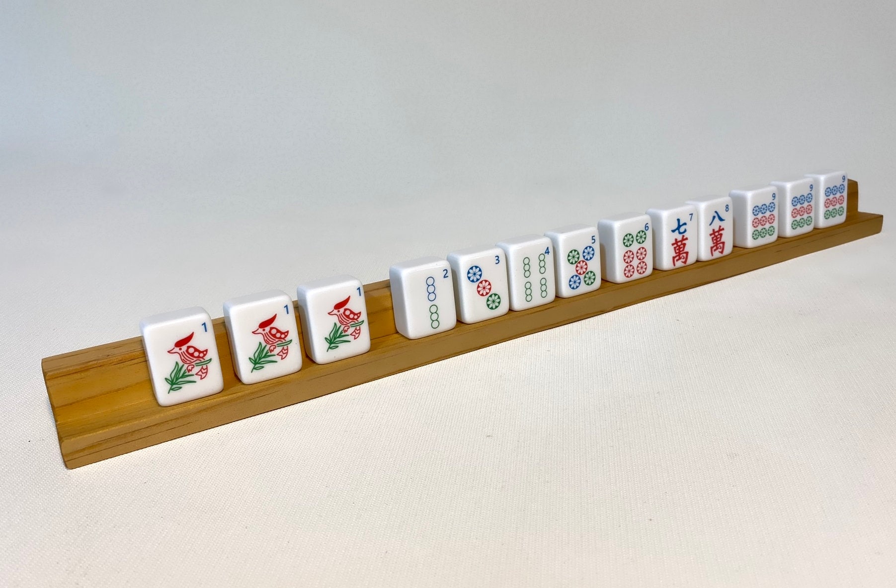 Pack of 4 Wooden Mahjong Tile Racks Straight-backed - Etsy