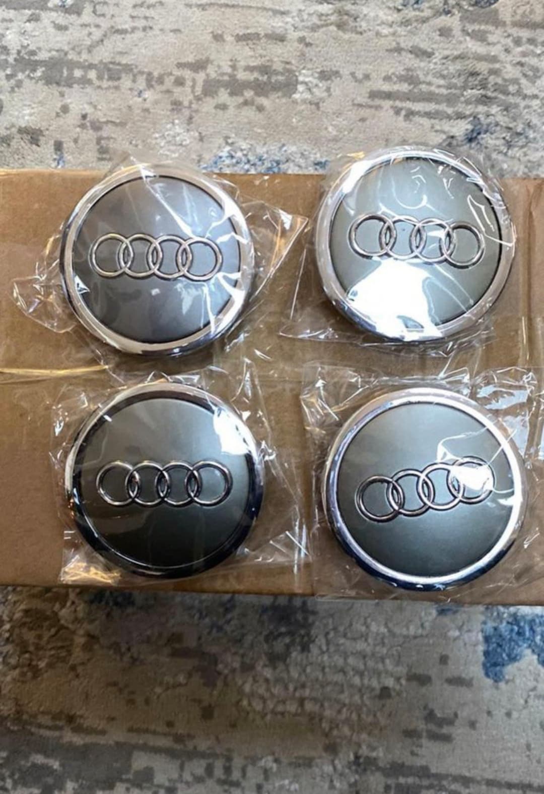 Set of 4 Audi Wheel Center Caps Wheel Hub Embelm 68mm A3 A4 A5 Etsy