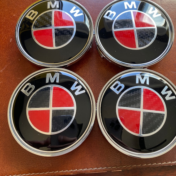 Bmw Center Caps Carbon Fiber Etsy