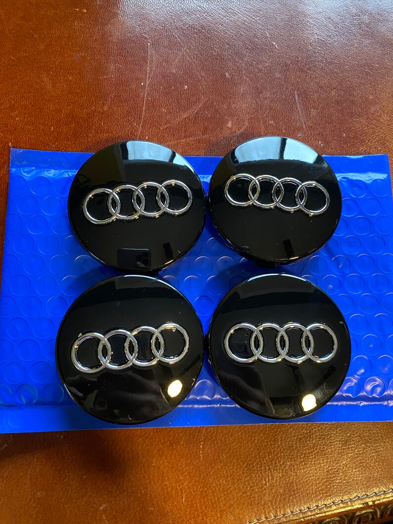 Set of 4 Audi Wheel Center Caps Wheel Hub Embelm 60mm A3 A4 A5 Etsy