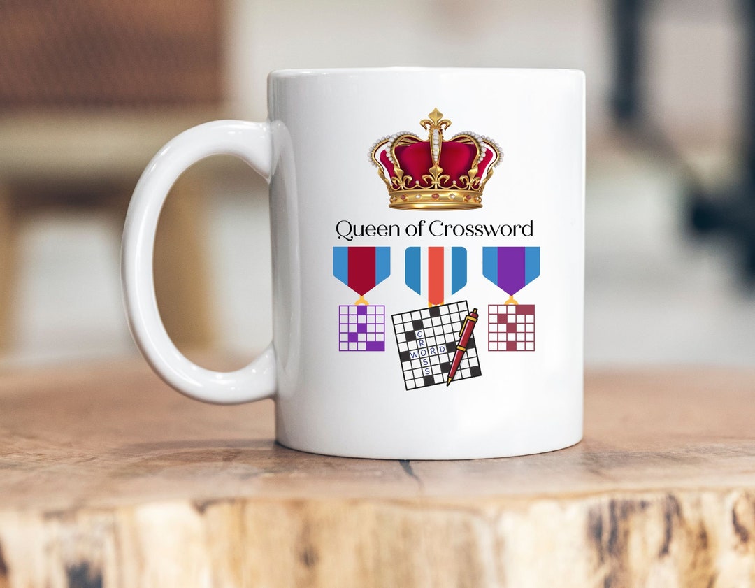 Queen of Crossword Crossword Gift Gift With Crown Royal Etsy