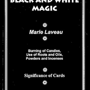 Marie Laveau 著『Black and White Magic』（即時ダウンロード！）