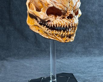 Critters Skull Statue