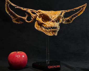 Gremlins Skull Statue Pedestal Half Scale