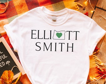 Elliott Smith Shirt, Elliott Smith Tee, Elliott Smith Merch, Elliott Smith Oregon Shirt, Elliot Smith, Oregon Shirt, Oregon Music Shirt, PDX