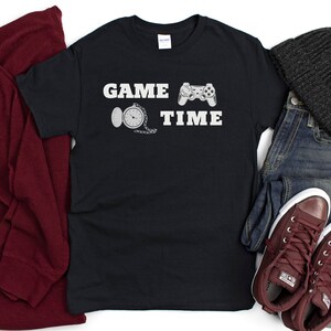 Video Game Shirt, Gamer Shirt, Funny Gaming Shirt, Game Time, Gamer T Shirt, Addicted Gamer Shirt, Gift For Gamer, Gamer Dad