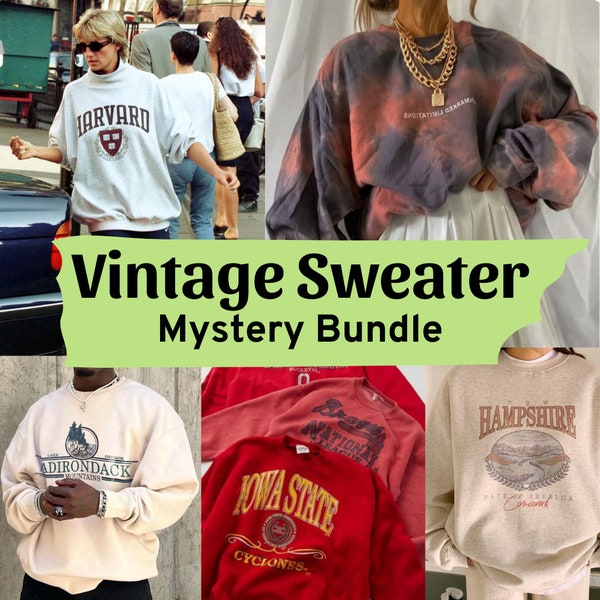 Vintage Sweater Mystery Bundle