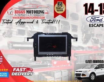 20142015 Ford Escape Information Display Screen EJ5T18B955CC Oem